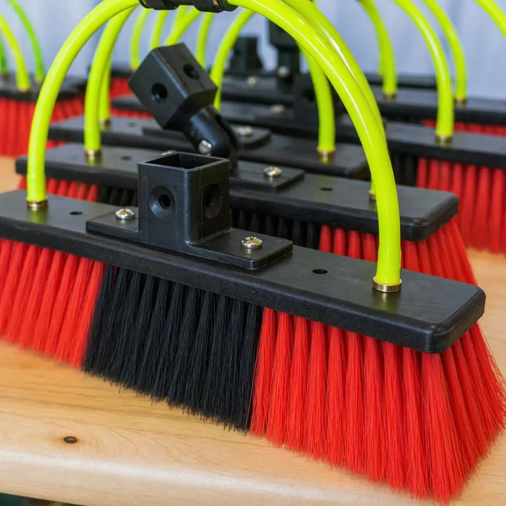 water fed brush heads