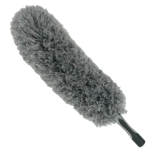 Grey Bendable Fluffy Microfiber Duster