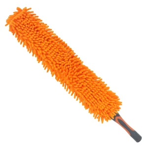 Orange Flexible Microfibre Duster