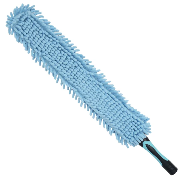 Blue Flexible Microfibre Duster-1