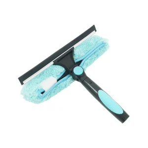 2-in-1 Mint Green Window Squeegee and Scrubber Combo-6