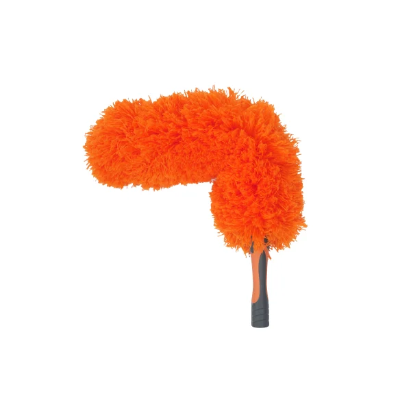 Orange Bendable Fluffy Microfiber Duster-2 Orange Bendable Fluffy Microfiber Duster-2