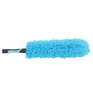 Blue Bendable Fluffy Microfiber Duster-3