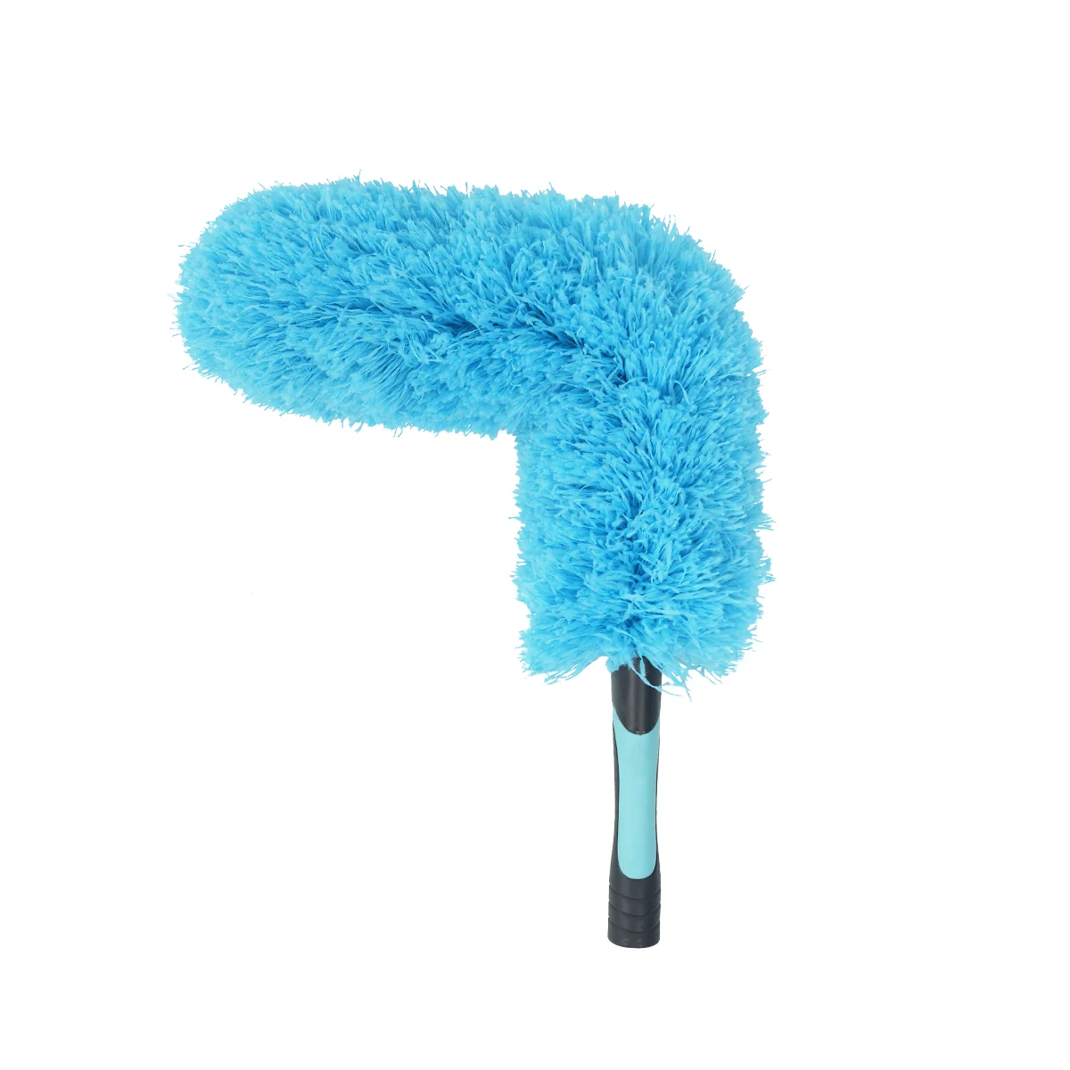 Blue Bendable Fluffy Microfiber Duster-4