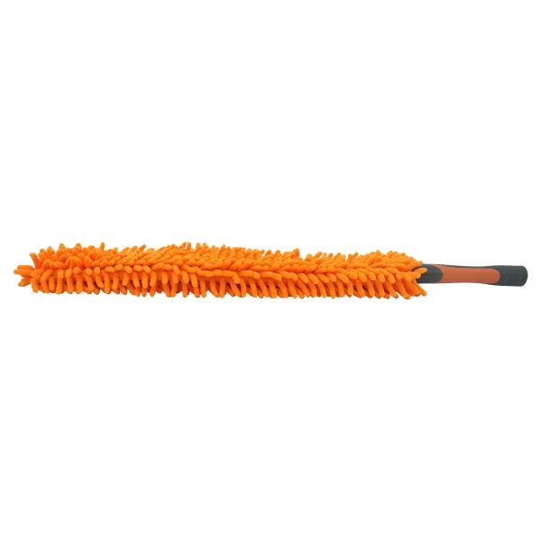 Orange Flexible Microfibre Duster-3 Orange Flexible Microfibre Duster-3