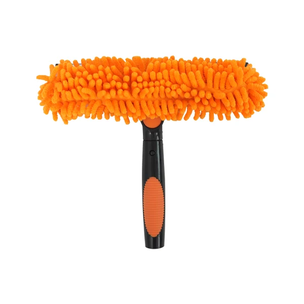 2-in-1 Orange Window Squeegee and Scrubber Combo-4 2-in-1 Orange Window Squeegee and Scrubber Combo-4