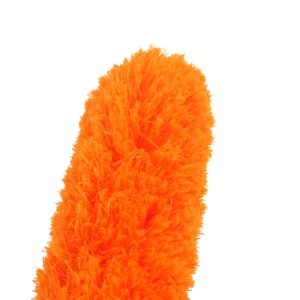 Orange Bendable Fluffy Microfiber Duster-5