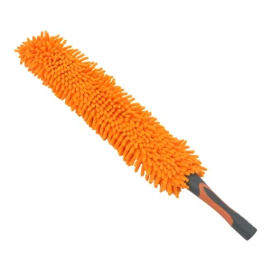 Orange Flexible Microfibre Duster-4