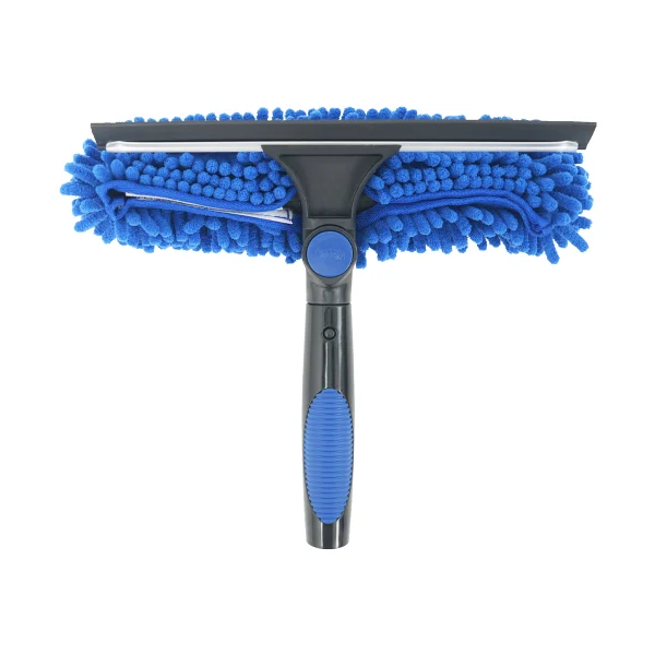 2-in-1 Blue Window Squeegee and Scrubber Combo-4 2-in-1 Blue Window Squeegee and Scrubber Combo-4