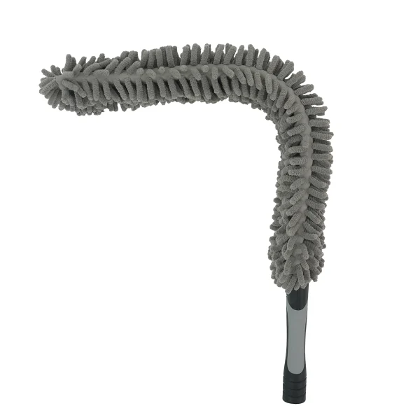 Grey Flexible Microfibre Duster-5 Grey Flexible Microfibre Duster-5
