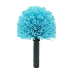 Flagged Light Aqua Cobweb Duster Brush-1