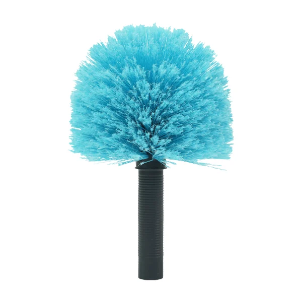 Flagged Light Aqua Cobweb Duster Brush-1