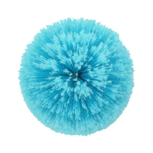 Flagged Light Aqua Cobweb Duster Brush-2