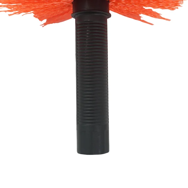 Fluorescent Orange Red Cobweb Duster Brush-4 Fluorescent Orange Red Cobweb Duster Brush-4
