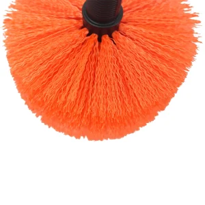 Fluorescent Orange Red Cobweb Duster Brush-5 Fluorescent Orange Red Cobweb Duster Brush-5