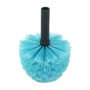 Flagged Light Aqua Cobweb Duster Brush-5