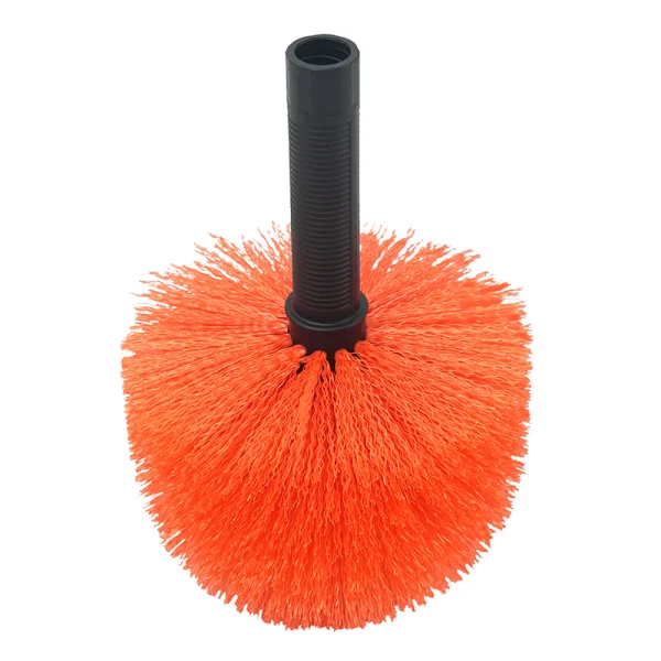 Fluorescent Orange Red Cobweb Duster Brush-6 Fluorescent Orange Red Cobweb Duster Brush-6